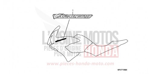 MARQUE/RAYURE XL125V9 de 2009